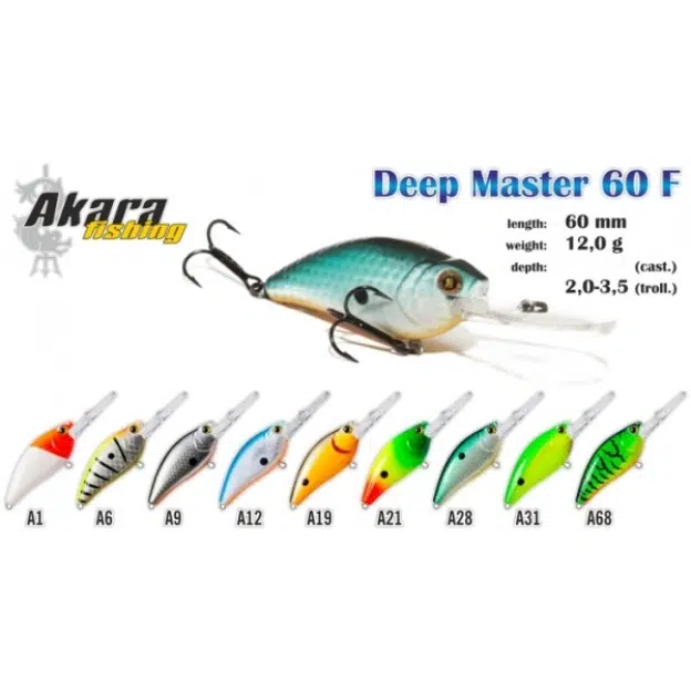 Akara Deep Master 60F vobleris