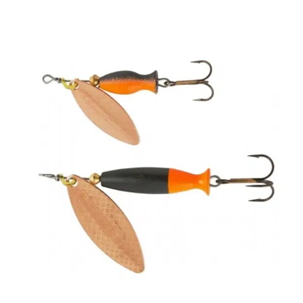 Mepps Aglia Long Heavy Copper Black Orange
