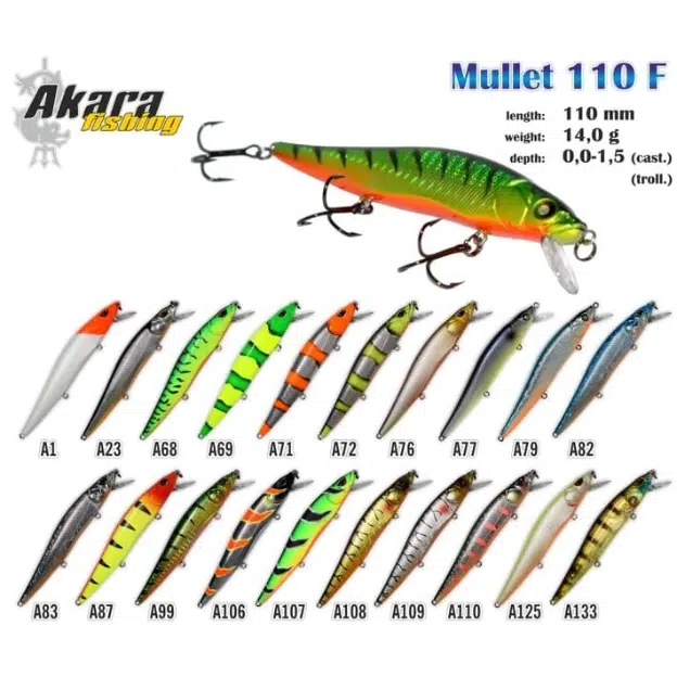 Akara Mullet 110F