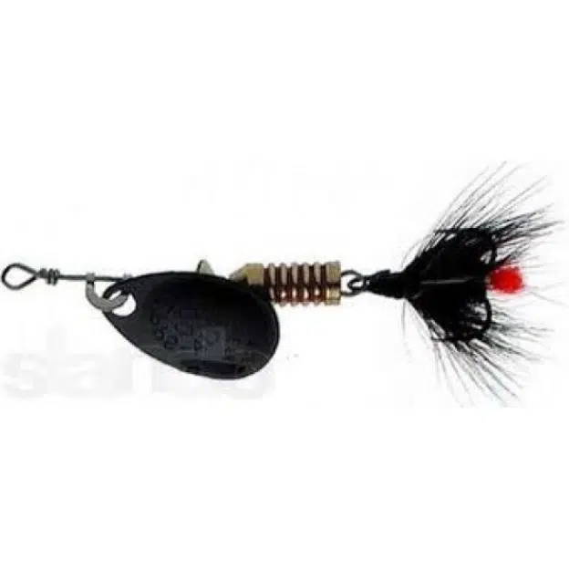 Mepps Aglia moushe Black- black Fly