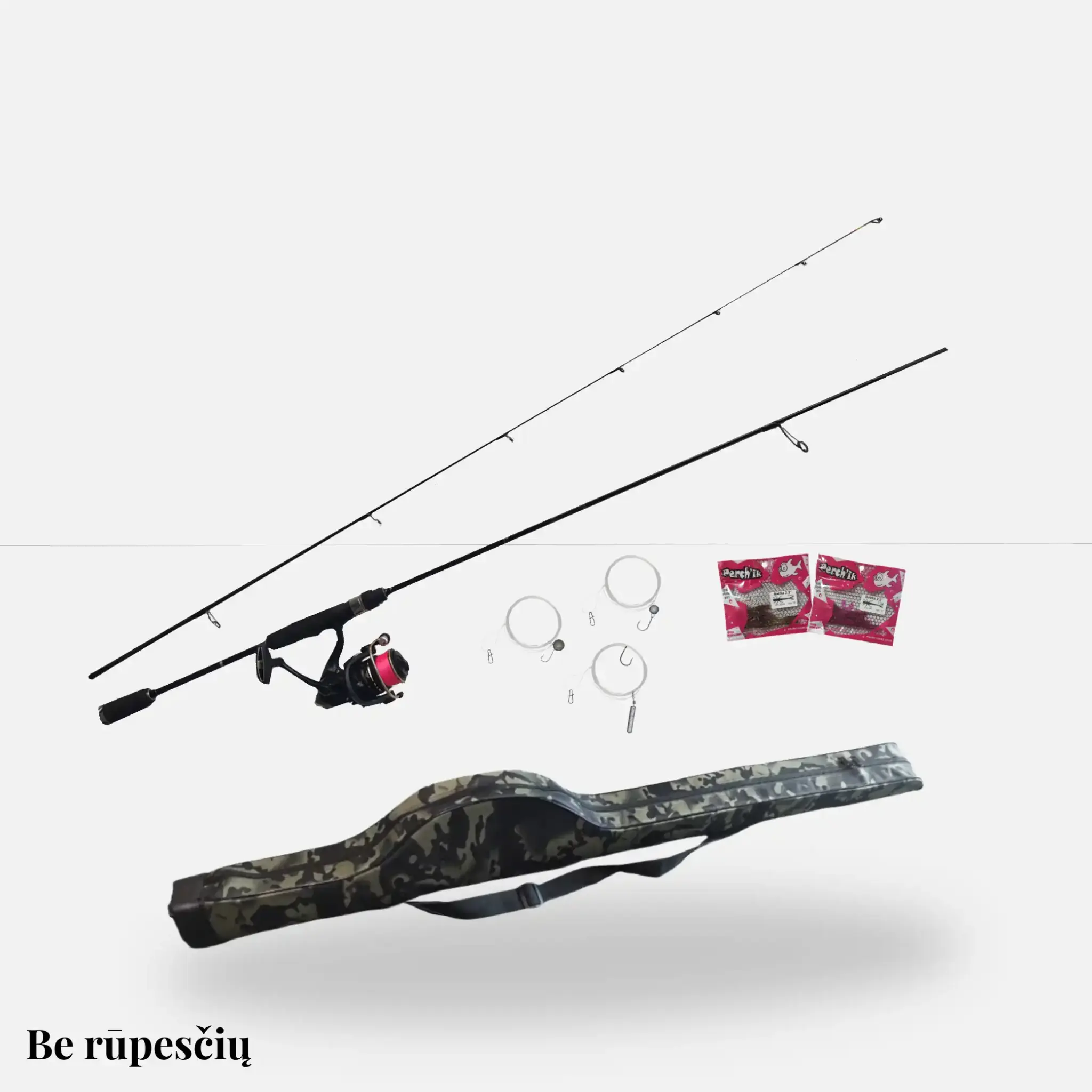 Spiningo Komplektas Ešeriams „Ešerių Kovotojas“ - Image 2
