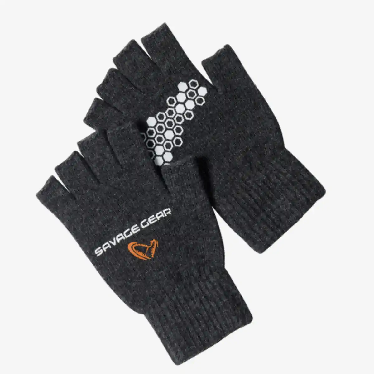 Savage Gear Knitted Half Finger Pirštinės