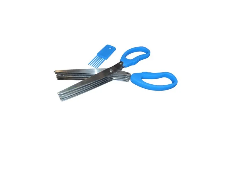 Atora žirklės 5 ašmenų masalų smulkinimui 19cm